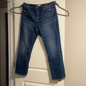 Madewell boyfriend jeans